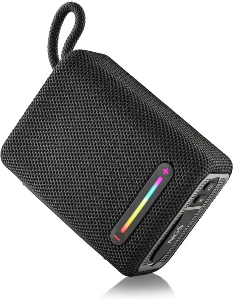 Altavoz con Bluetooth NGS Roller Furia 1/ 15W/ 2.0/ Negro