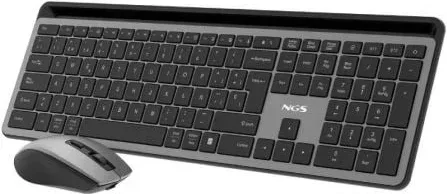 Teclado y Ratón Inalámbricos NGS Eclipse KIT