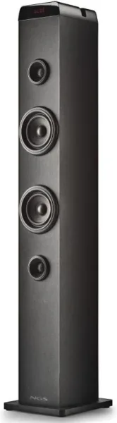 Torre de Sonido con Bluetooth NGS SKY CHARM PRO/ 80W/ 2.0/ Negra