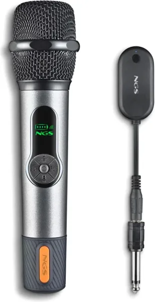 Microfono Inalambrico Singer Star Negro Ngs