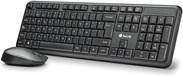 NGS Kit teclado+raton Harmony Inalámbrico 12 Tecla