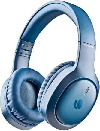 Auriculares Inalámbricos NGS Artica Tempest/ con Micrófono/ Bluetooth/ Azules