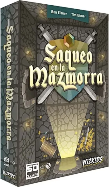 Juego de mesa saqueo en la mazmorra pegi 14