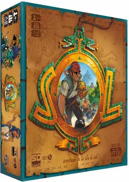 Juego de mesa sol: aventuras en la isla de sol pegi 10