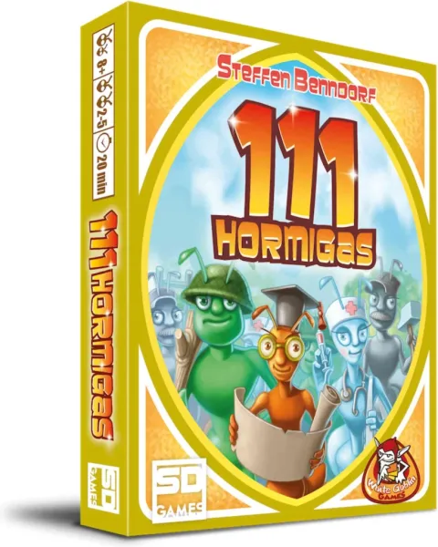 Juego de mesa 111 hormigas pegi 8