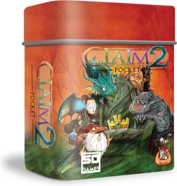 Juego de mesa display claim pocket 2 (12 unidades) pegi 10