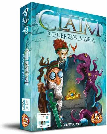 Juego de mesa claim refuerzos: magia pegi 10