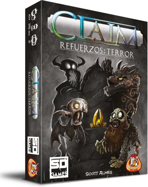 Juego de mesa claim refuerzos: terror pegi 10