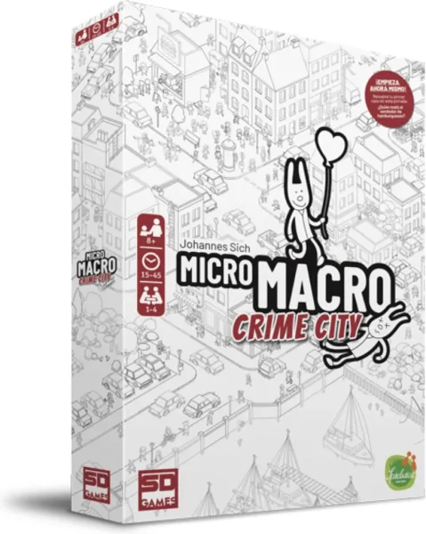 Juego de mesa micro macro (ganador spiel des jahres 2021) pegi 10