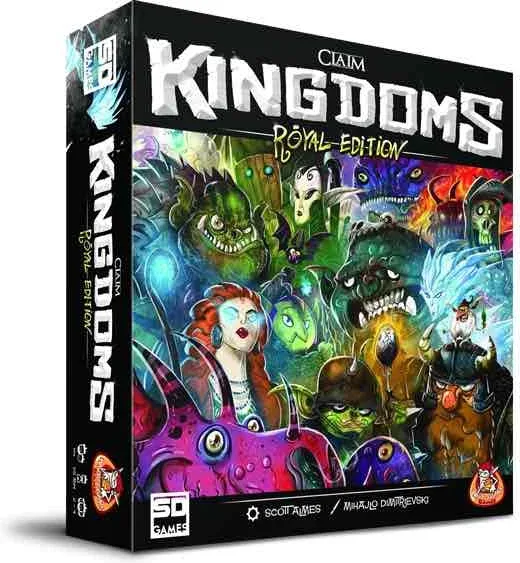 Juego de mesa claim kingdoms royal edition pegi 10