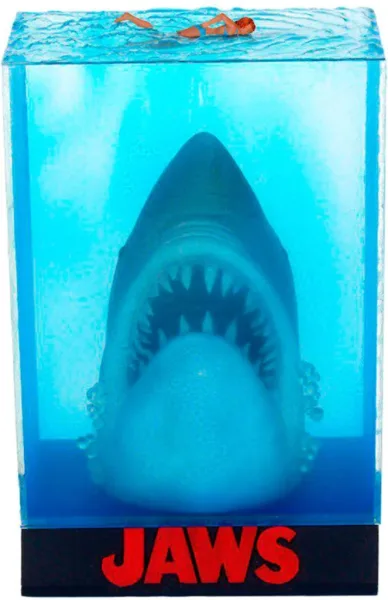 Figura SD toys cine tiburon cartel poster 3d tiburon