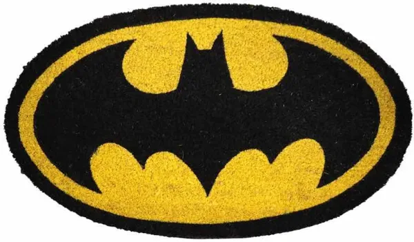 Felpudo ovalado 60x40 DC comics logo batman