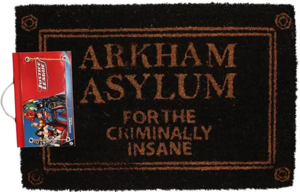 Arkham asylum felpudo 60x40 DC comics