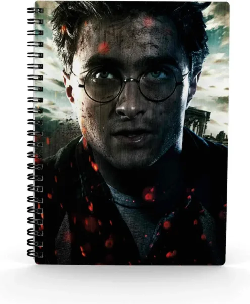 Libreta efecto 3d SD toys harry potter cara harry potter