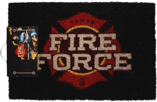 Felpudo 60x40 cm logo fire force