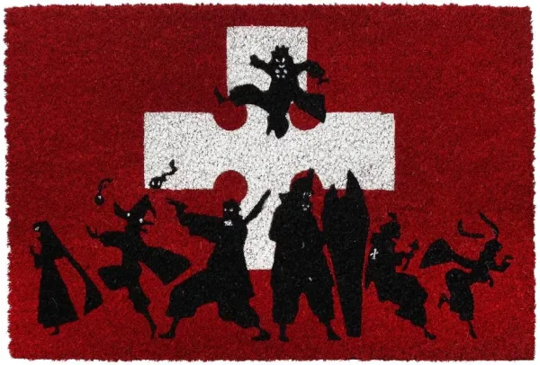 Felpudo 60x40 cm logo fire force 2