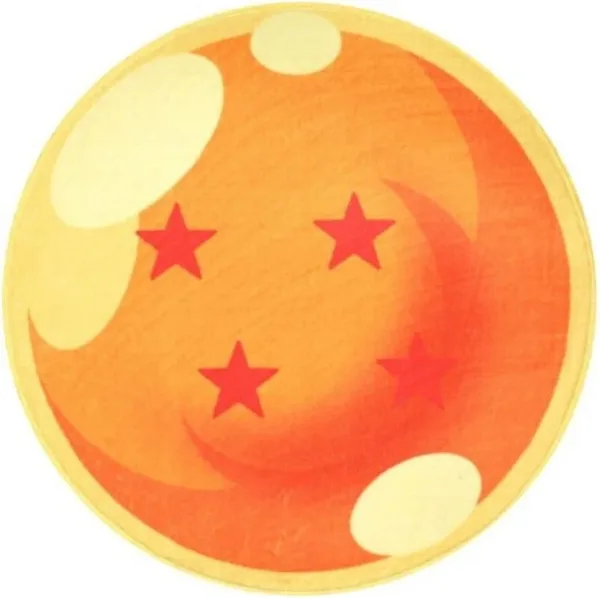 Alfombra SD toys dragon ball bola 4 estrellas 60x60cm