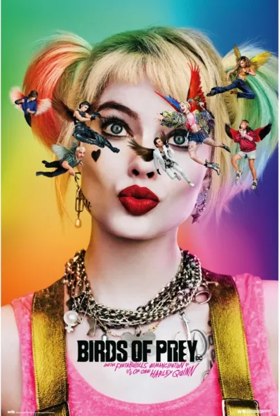 Poster birds of prey dazed and confused harley quinn