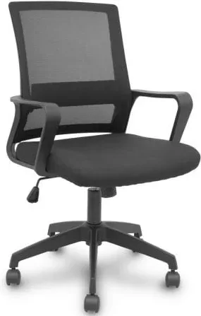Silla de Oficina Piqueras y Crespo Ergo535 535BNDW00RN/ Negra