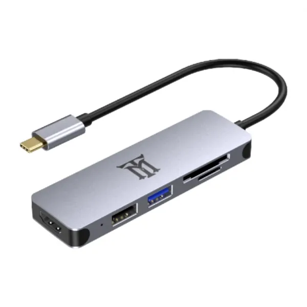 Hub Maillon Premium Tipo C 3.1 To HDMI 4K Aluminio 5.1