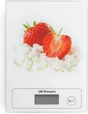 Báscula de Cocina Electrónica Orbegozo PC 1018/ hasta 5kg/ Blanca