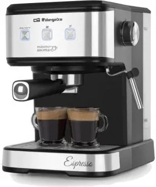 Cafetera Expreso Orbegozo EX 5210/ 1100W/ 20 Bares