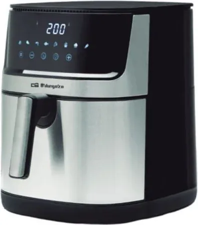 Freidora por Aire Airfryer / Sin Aceite Orbegozo FDR 8010/ 2000W/ Capacidad 8L