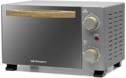 Horno de Sobremesa Orbegozo HO 995/ 800W/ Capacidad 10L/ Gris