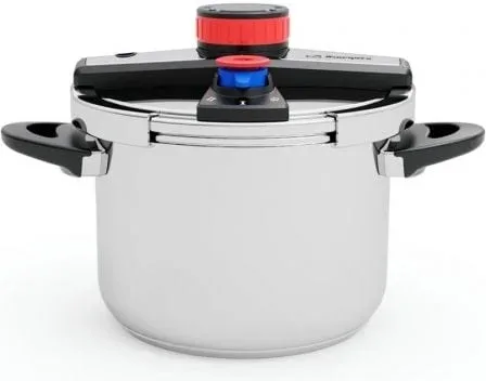 Olla a Presión Orbegozo HP 6200/ 6L/ Acero Inoxidable/ Apta para Inducción