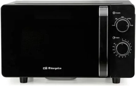 Microondas Orbegozo MI 2061 CE/ 700W/ Capacidad 20L/ Negro