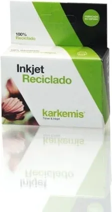 Cartucho de Tinta Reciclado Karkemis HP nº308 XXL Alta Capacidad/ Negro
