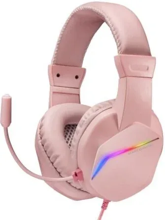 Auriculares Gaming con Micrófono Mars Gaming MH122/ Jack 3.5/ Rosas