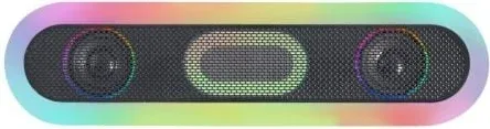 Barra de Sonido con Bluetooth Mars Gaming MSB-ORB/ 20W/ 2.0/ Negra