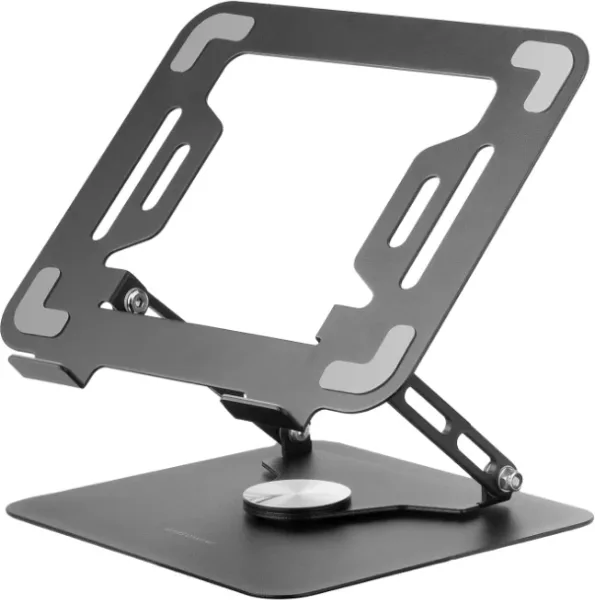 Soporte Sobremesa para Portatil/Tablet Giratorio Negro Mars Gaming