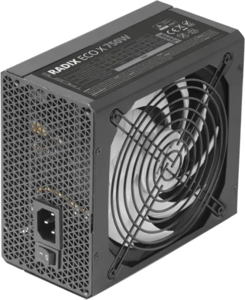 Fuente de Alimentación Tacens Radix Eco X 750/ 750W/ Ventilador 14cm