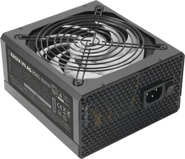 Fuente de Alimentación Tacens Radix VII AG 800S/ 800W/ Ventilador 14cm/ 80 Plus Silver