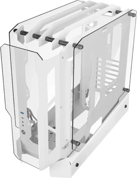 Caja Semitorre Atx Mc-Edge Blanco Mars Gaming