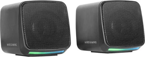Altavoces Mars Gaming MS-PRO/ 10W/ 1.0/ Negros