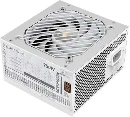 Fuente de Alimentación Mars Gaming MPB750SI/ 750W/ Ventilador 12cm/ 80 Plus Bronze/ Blanca