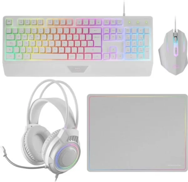 Kit mars gaming mcp124prowes blanco