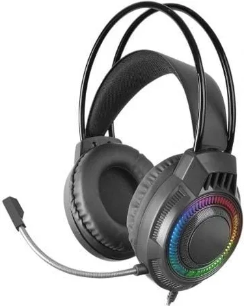 Auriculares Gaming con Micrófono Mars Gaming MH124/ Jack 3.5/ Negros