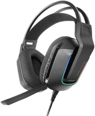 Auriculares Gaming con Micrófono Mars Gaming MH-Strike/ Jack 3.5/ USB/ Negros