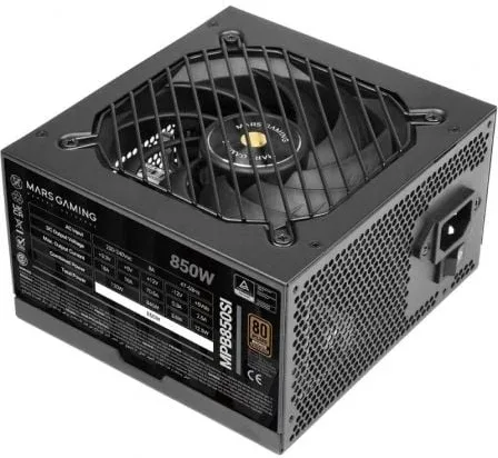 Fuente de Alimentación Mars Gaming MPB850SI/ 850W/ Ventilador 12cm/ 80 Plus Bronze