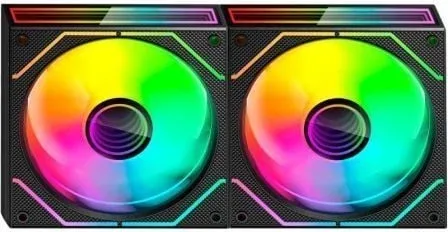 Pack 2 Ventiladores Mars Gaming MF-3DPROX2R/ 12cm/ ARGB
