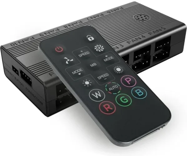 Controlador Hub Remoto Mars Gaming MF-HUB para Ventiladores ARGB