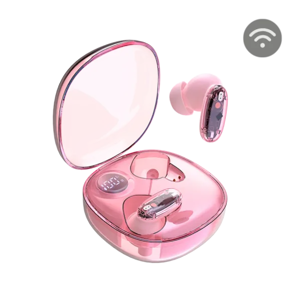 Auriculares Bluetooth Mars Gaming MHIB2 con estuche de carga/ Autonomía 7h/ Rosa