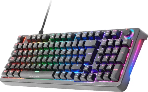 Teclado Mecanico Mkpro Switch Linear Silent RGB Negro Mars Gaming