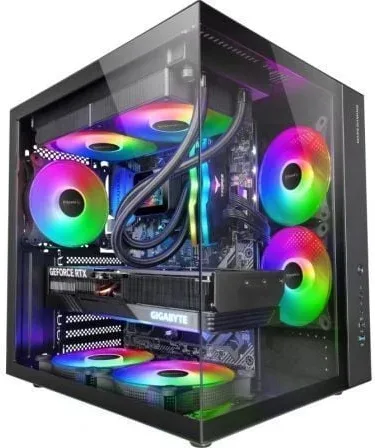 MARS GAMING MCV-ONE Atx Doble Cámara Negro