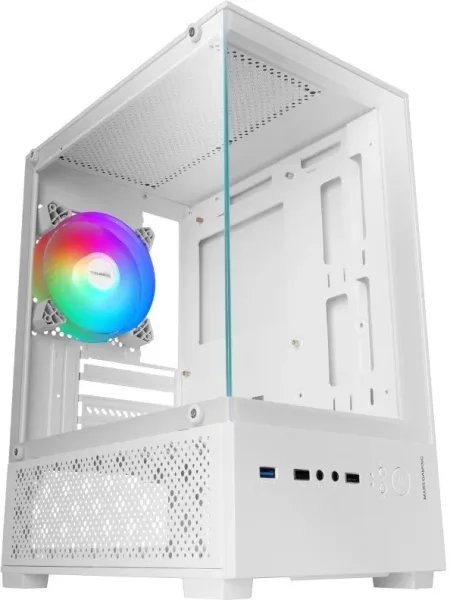 Caja Gaming Minitorre Mars Gaming MC-SE2/ Blanca