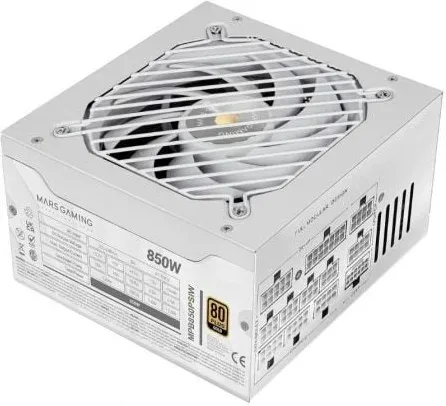 Fuente de Alimentación Mars Gaming MPB850PSI/ 850W/ Ventilador 14cm/ ATX 3.1/ PCIe 5.1/ 80 Plus Gold
